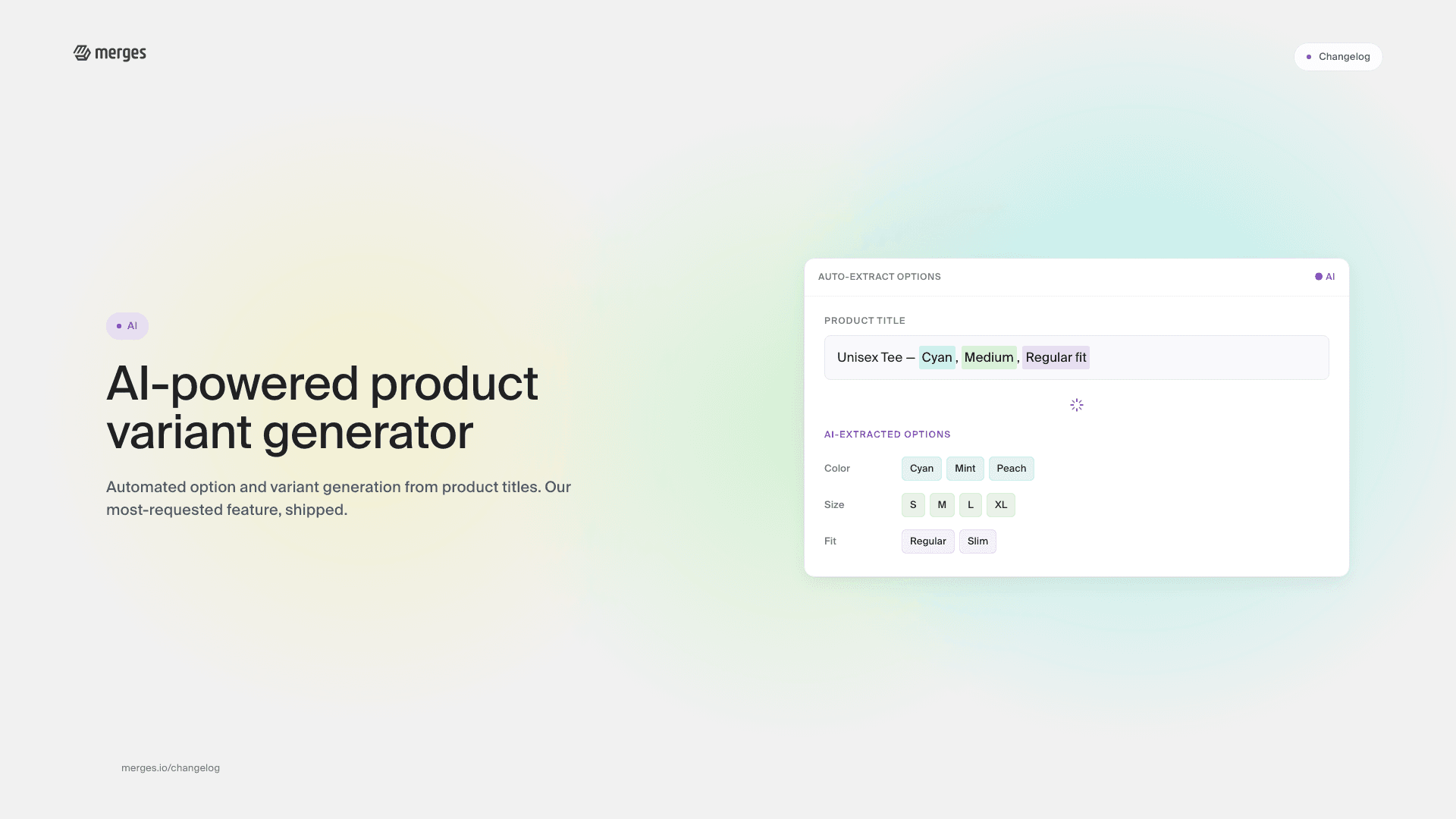 AI-powered product variant generator